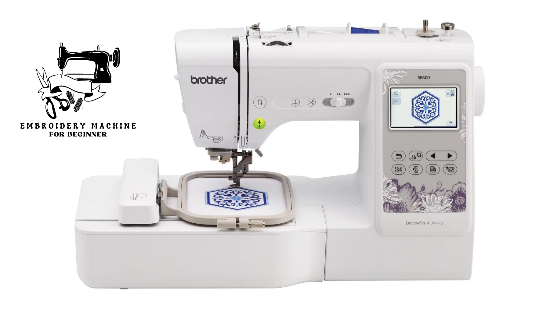 Brother SE600 Sewing and Embroidery Machine