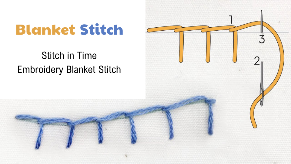 Embroidery Blanket Stitch