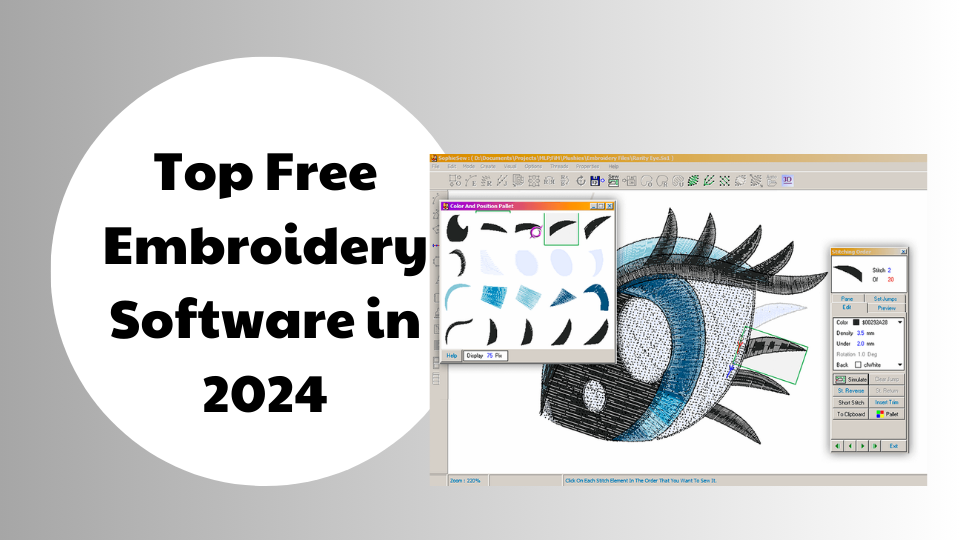 Top Free Embroidery Software in 2024